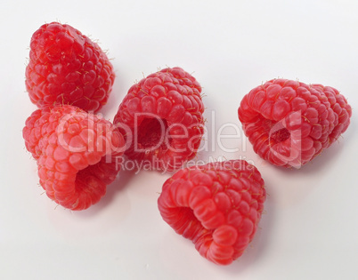 fresh raspberries