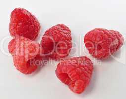 fresh raspberries