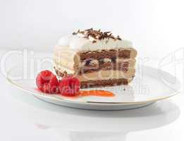 cappuccino cream cake