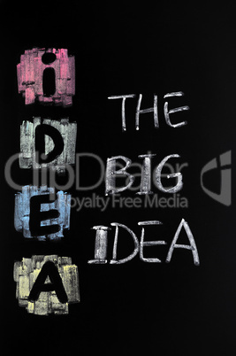 The big idea