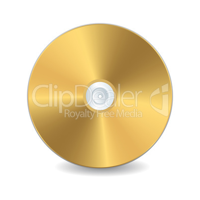 Golden compact disc