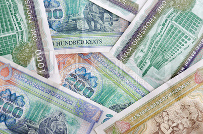 Myanmar banknotes