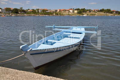 Boot bei Nin, Kroatien