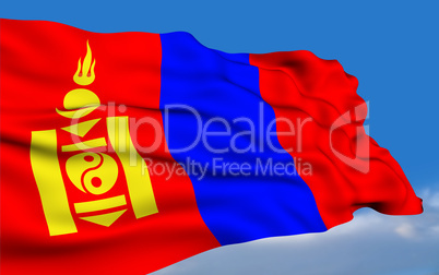 Mongolian flag