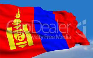 Mongolian flag