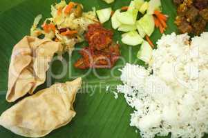 Banana leaf