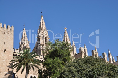 Kathedrale in Palma, Mallorca