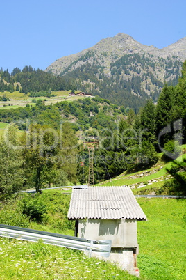 Materialseilbahn