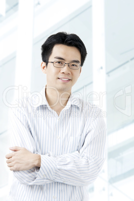 Asian businessman