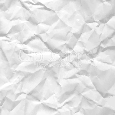Paper crumpled seamless texture vector