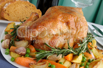 Roasted Chicken with Vegetables