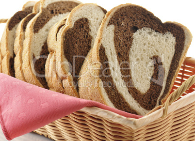 rye swirl bread