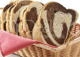 rye swirl bread