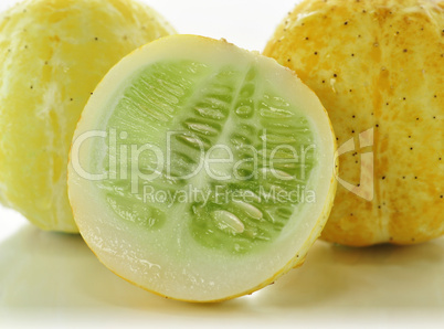 yellow cucumbers
