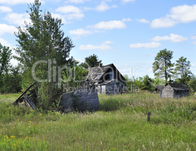 broken house