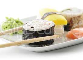 sushi assortment