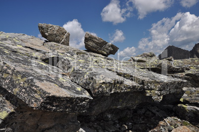 Felsen im Gebirge