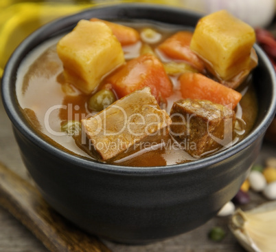 Beef Soup With Vegetables