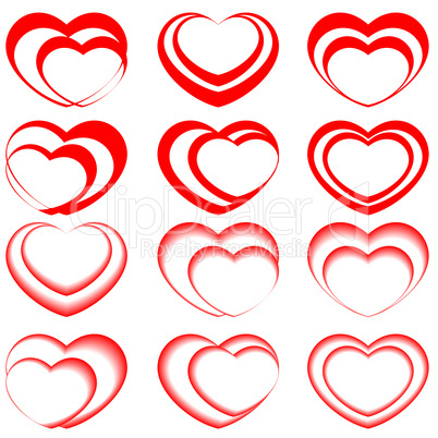 hearts symbols