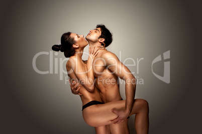 Passionate Naked Couple
