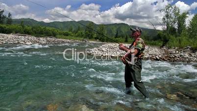 Catching trout