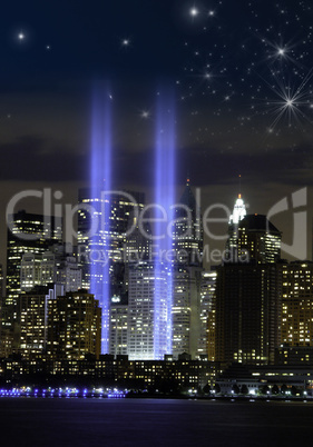Lights over Ground Zero
