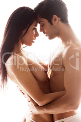 Couple Holding Each Other Couple Holding Each Other