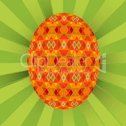 Colored egg background