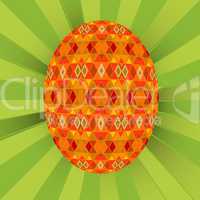 Colored egg background