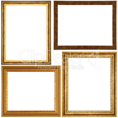 Vintage picture frame set