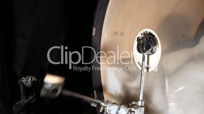 Bass drum double pedal