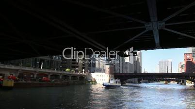 Floating Down Chicago River
