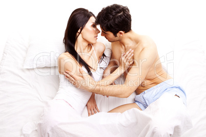 Amorous Young Couple