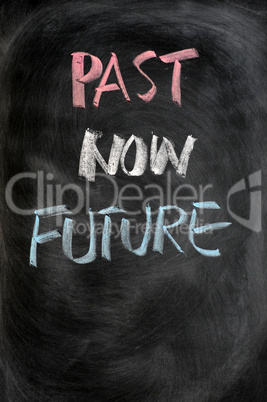 Past, now and future