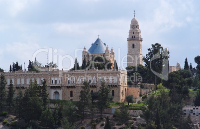 Church of Hagia Maria Sion abbey in the Old City of Jerusalem