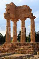 Tempel von Castor, Agrigent, Sizilien