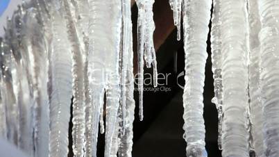 Long icicles. HD