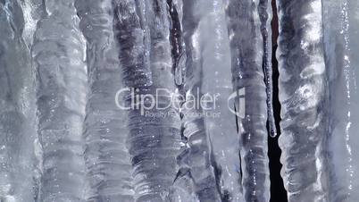 Icicle is melting. HD