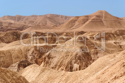 Orange desert canyon