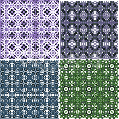 lattice pattern set in abstract arabic style