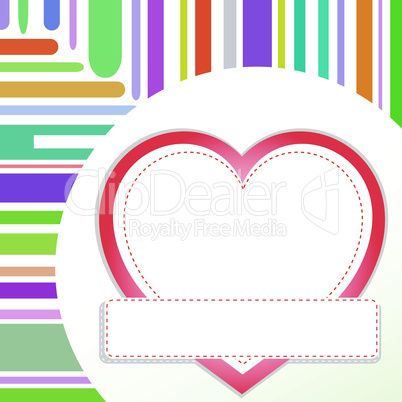 vector valentine love heart romantic birthday background