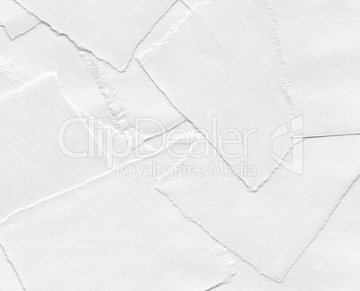 Torn pieces of paper