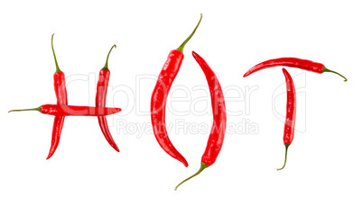 Red chilli peppers