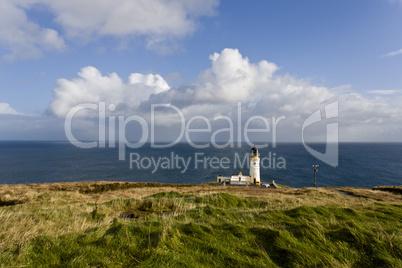 lighthouse at scotlands coast