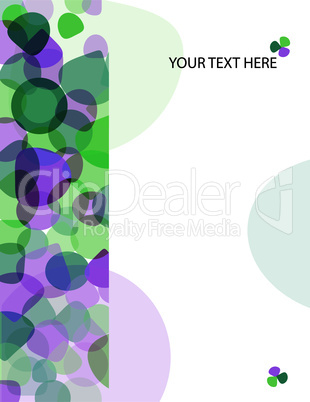 Abstract background for page