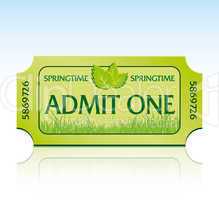 Springtime ticket admission