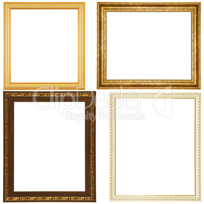 Vintage picture frame set