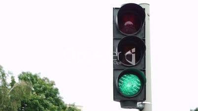 German Traffic Light - Time Lapse