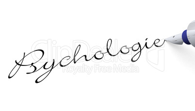 Stift Konzept - Psychologie