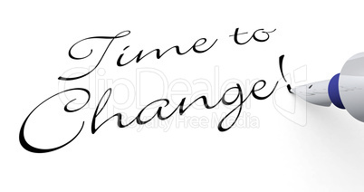 Stift Konzept - Time to Change